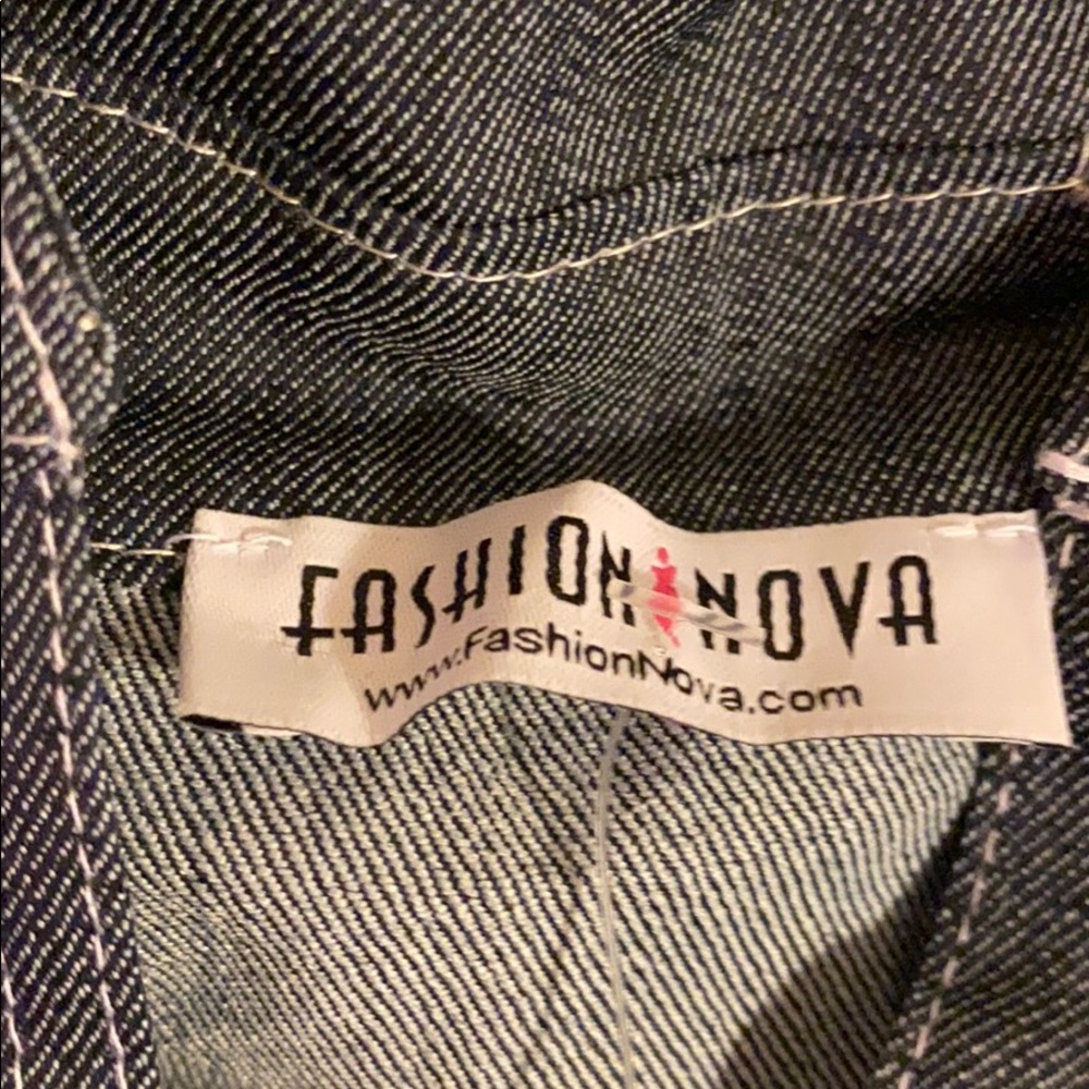 Fashion nova denim jacket ( s) new